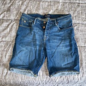 Scotch and Soda Jean shorts. Waist size 31.